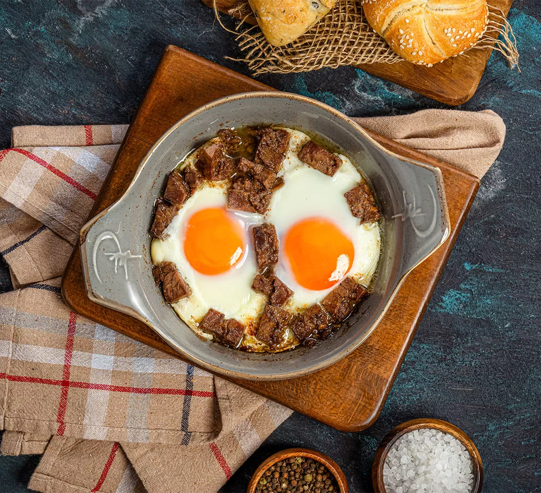 Kavurmalı Yumurta