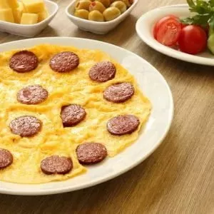 Kasap Sucuklu Omlet